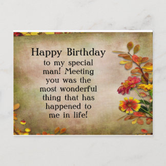 Happy Birthday Post Card Postkarte