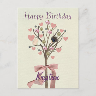 Happy Birthday Postcard Postkarte