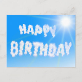 Happy Birthday Postcard Postkarte