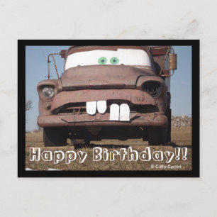 Happy Birthday Postcard Postkarte