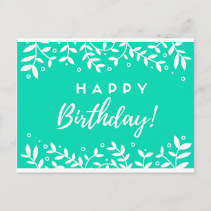 Happy Birthday Postcard Postkarte
