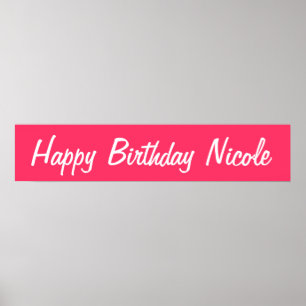 Happy Birthday Poster