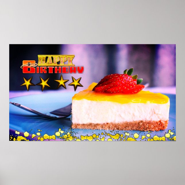 Happy Birthday Poster (Vorne)