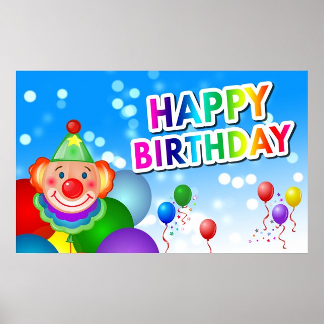 Happy Birthday Poster (Vorne)