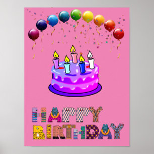 Happy Birthday Poster