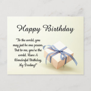  Happy Birthday Postkarte