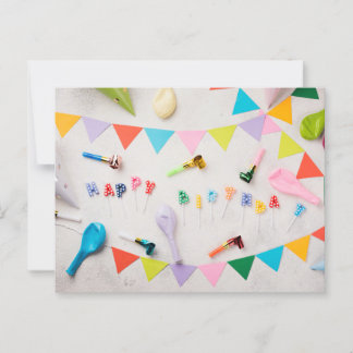 HAPPY BIRTHDAY POSTKARTE