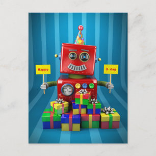 Happy Birthday Postkarte