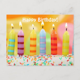 Happy Birthday Postkarte