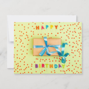 Happy Birthday Postkarte