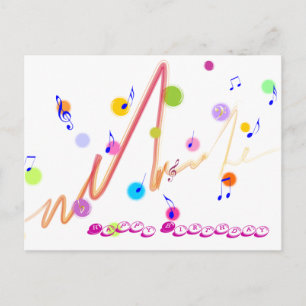 Happy Birthday Postkarte