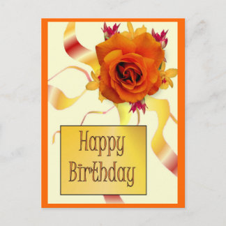 Happy Birthday Postkarte