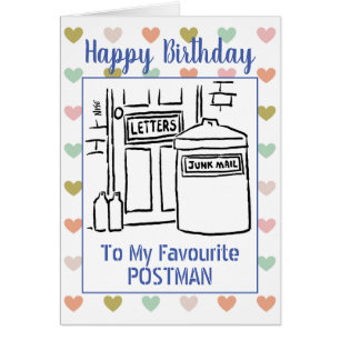 Happy Birthday Postman