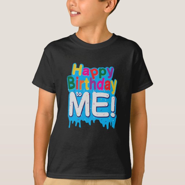 Happy Birthday Present Party Girl Liebe Geschenk I T-Shirt (Vorderseite)