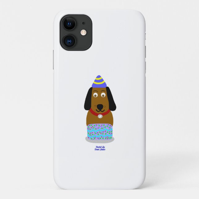 Happy Birthday Pup Apple iPhone 11 Fall Case-Mate iPhone Hülle (Rückseite)