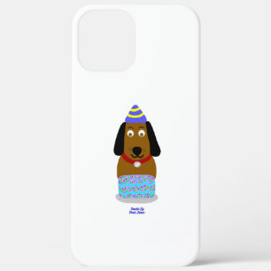 Happy Birthday Pup Apple iPhone 12 Pro Max Fall Case-Mate iPhone Hülle