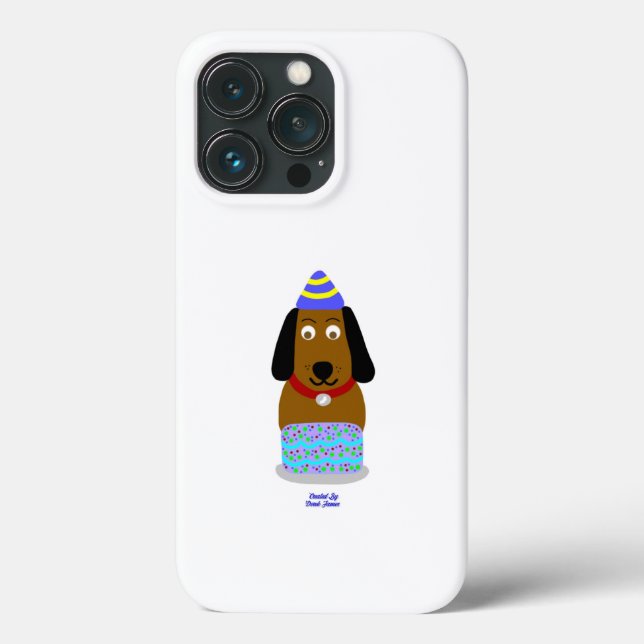 Happy Birthday Pup Apple iPhone 13 Pro Fall Case-Mate iPhone Hülle (Rückseite)