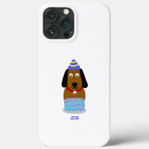 Happy Birthday Pup Apple iPhone 13 Pro Max Fall Case-Mate iPhone Hülle