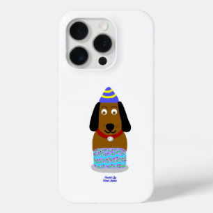Happy Birthday Pup Apple iPhone 15 Pro Fall Case-Mate iPhone Hülle