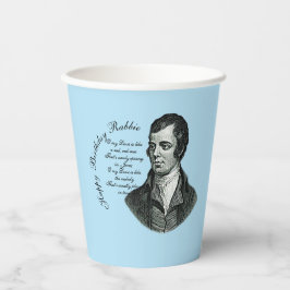 Happy Birthday Rabbie - Robert Burns Large Pappbecher