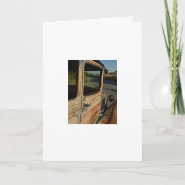 Happy Birthday Rat Rod Card Karte (Vorderseite)