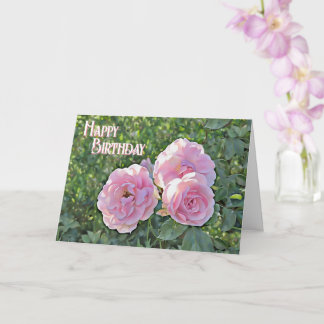 Happy Birthday Rosen - Karte