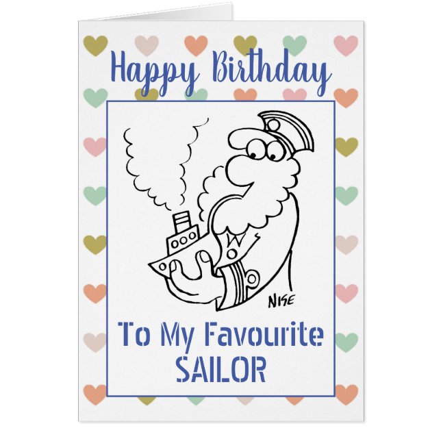Happy Birthday Sailor (Vorne)