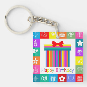 Happy Birthday Schlüsselanhänger