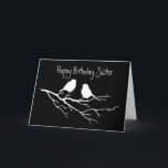 Happy Birthday Schwester Special Friend, zwei Vöge Karte<br><div class="desc">Herzlichen Glückwunsch zum Geburtstag Sister und Special Friend,  zwei Vögel chatten miteinander.</div>