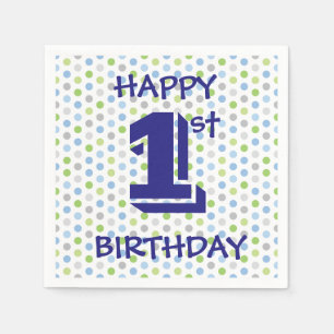 Happy Birthday Serviette