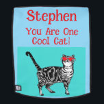 Happy Birthday Sie Cool Tabby Cat Mens Husband Rucksack<br><div class="desc">Herzlichen Glückwunsch zum Geburtstag Sie Cool Tabby Cat Geburtstagskarte. Diese schöne Karte würde jeden Liebhaber von Katzen Anzug machen. Entworfen aus einer meiner originalen Tintenstift-Zeichnungen. Diese Karte wird sicher begeistert sein!</div>