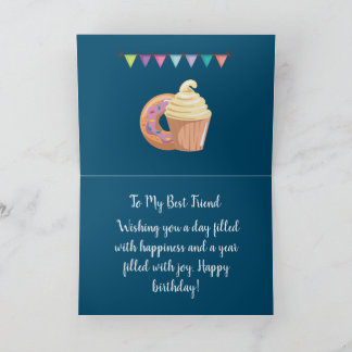 Happy Birthday Simple Card Geschenk für den besten Einladung