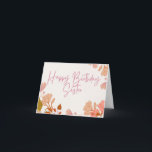 Happy Birthday Sister Card Dankeskarte<br><div class="desc">Geburtskarte für eine Schwester</div>