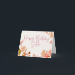 Happy Birthday Sister Card Dankeskarte<br><div class="desc">Geburtskarte für eine Schwester</div>