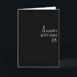 Happy Birthday Sister minimalistisch simpel Karte<br><div class="desc">Dieses Design kann durch Auswahl der Option Design bearbeiten personalisiert werden. Sie können auch auf andere Gegenstände übertragen. Kontaktieren Sie mich unter colorflowcreations@gmail.com oder nutzen Sie die Chat-Option oben auf der Seite, wenn Sie dieses Design auf einem anderen Produkt haben möchten oder Hilfe benötigen. Sehen Sie mehr von meinen Designs...</div>