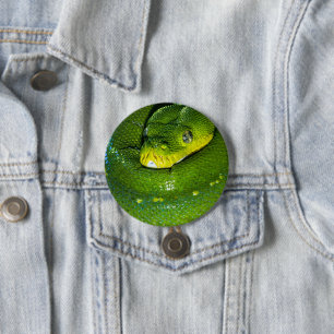 Happy Birthday Snake Button