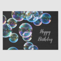 Happy Birthday Soap Bubble Gift