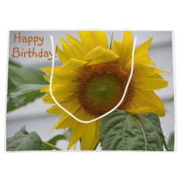 Happy Birthday Sonnenblume Große Geschenktüte