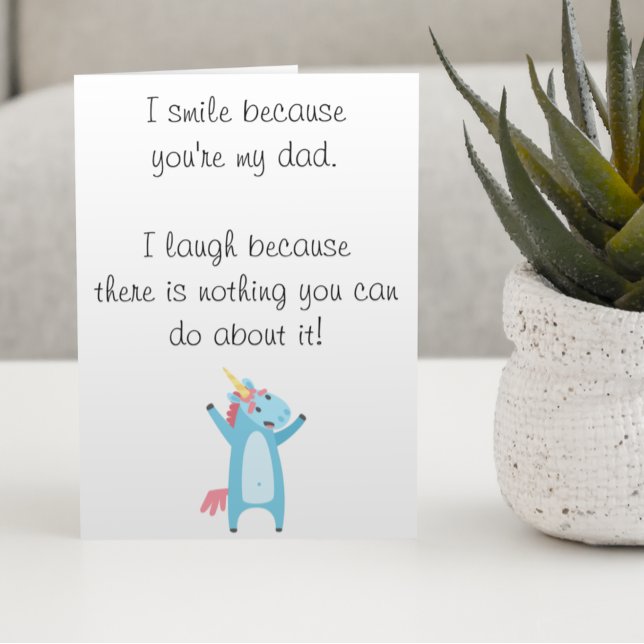 Happy Birthday Spaß Vater Funny Karte (Von Creator hochgeladen)