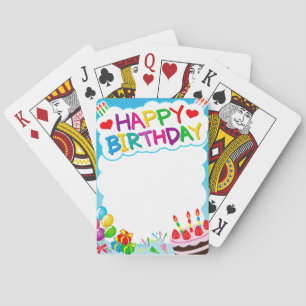 Happy Birthday Spielkarten