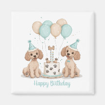 Happy Birthday Standard Poodle Hunde
