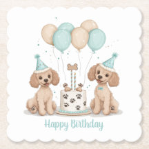 Happy Birthday Standard Poodle Hunde