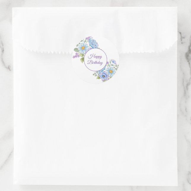 Happy Birthday Stickers (Tasche)