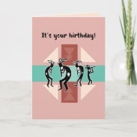 Happy Birthday Südwest Style mit Kokopelli