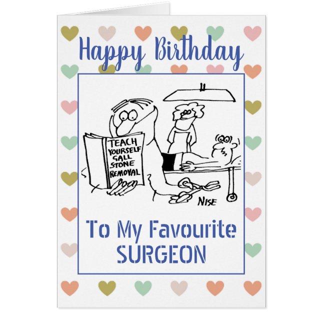 Happy Birthday Surgeon (Vorne)