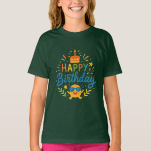 Happy Birthday Süße Sonnenschein Mädchen Basic T-S T-Shirt