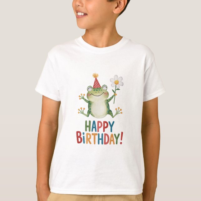 Happy Birthday T-Shirt (Vorderseite)