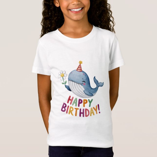 Happy Birthday T-Shirt (Vorderseite)