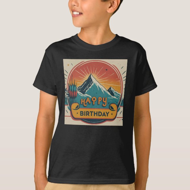Happy Birthday T-Shirt (Vorderseite)