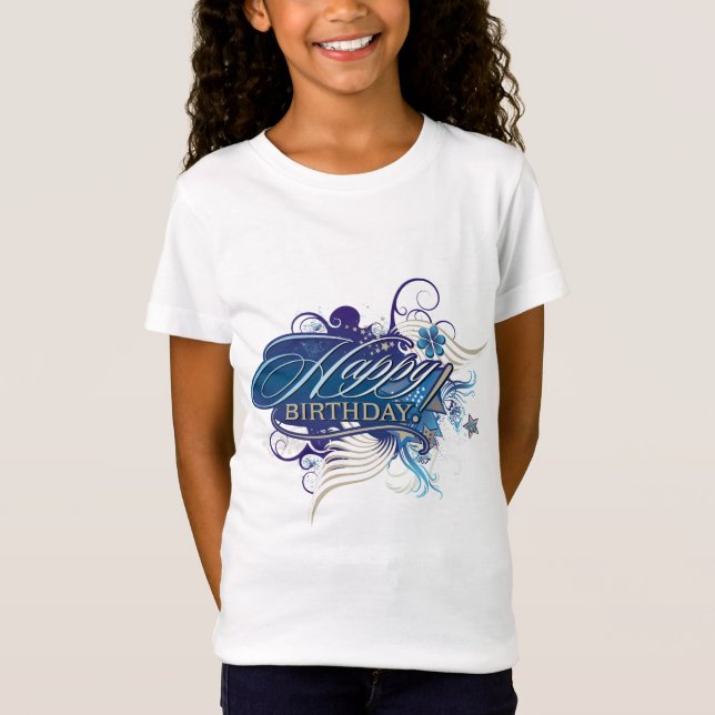 Happy Birthday T-Shirt (Vorderseite)